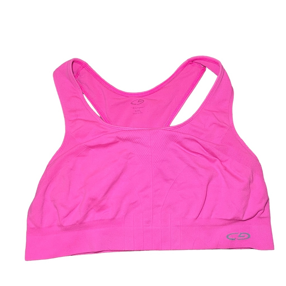 XXL Neon Pink Champion Sports Bra